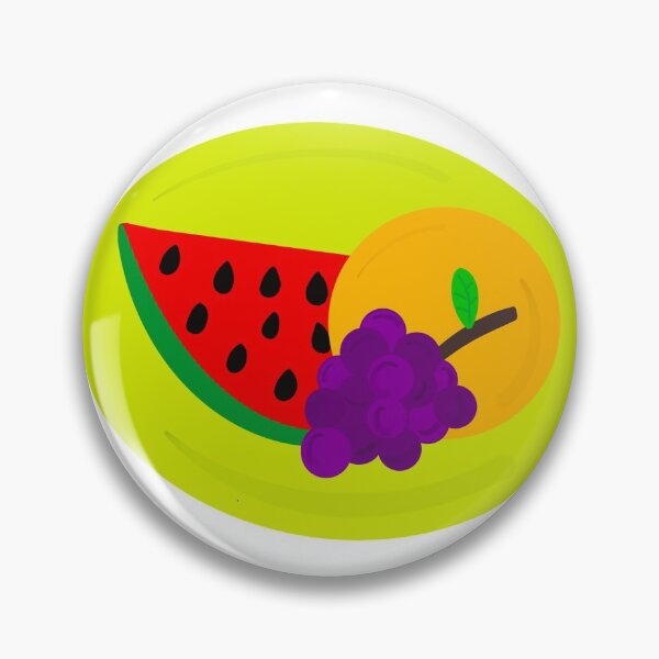 Item preview, Fruit Trio 2 - Sandía, Uvas, Pomelo designed and sold by PeaceWorkDesign.