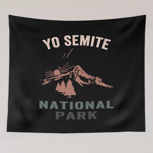 Item preview, Yo Semite National Park retro vintage  designed and sold by AnimaLovers.