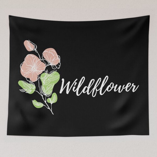 Item preview, Wildflower Handwriting (on dark items) designed and sold by Apparelly.