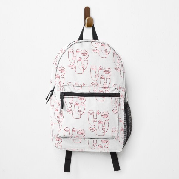 Item preview, Modern Line Faces (pink) designed and sold by kayleefisherr.