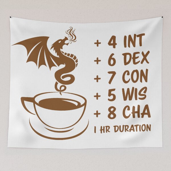 Item preview, D and D Coffee Buff designed and sold by ChailynReed.