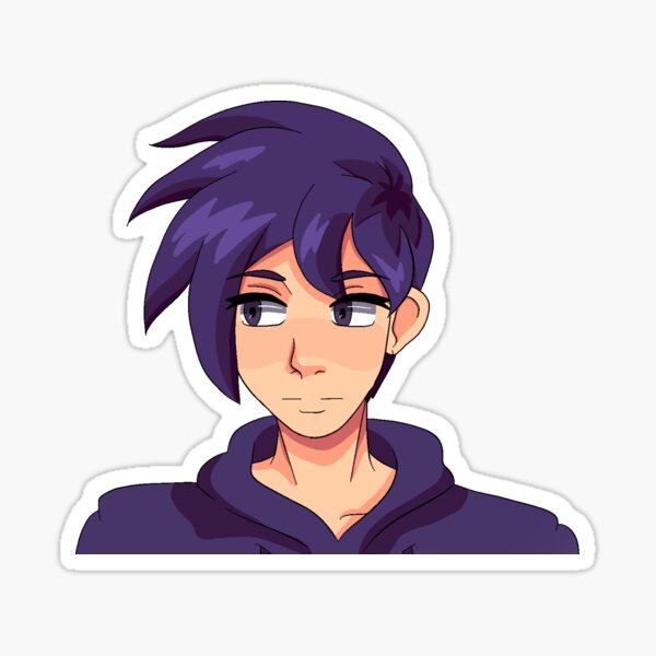 Aperçu de l'œuvre Stardew Valley - Sébastien créée et vendue par toby-senpai.