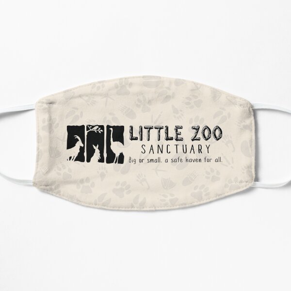 LZS Paw Print Flat Mask