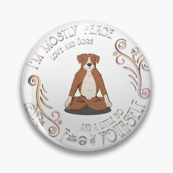 Item preview, Peace Love and Dogs designed and sold by FernwehTrail.