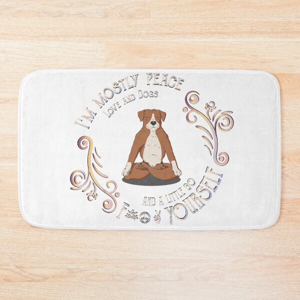 Item preview, Peace Love and Dogs designed and sold by FernwehTrail.