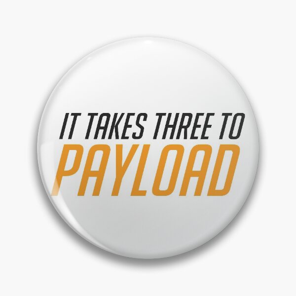 Item preview, It Takes Three to Payload - Dark Type designed and sold by hattieandjane.