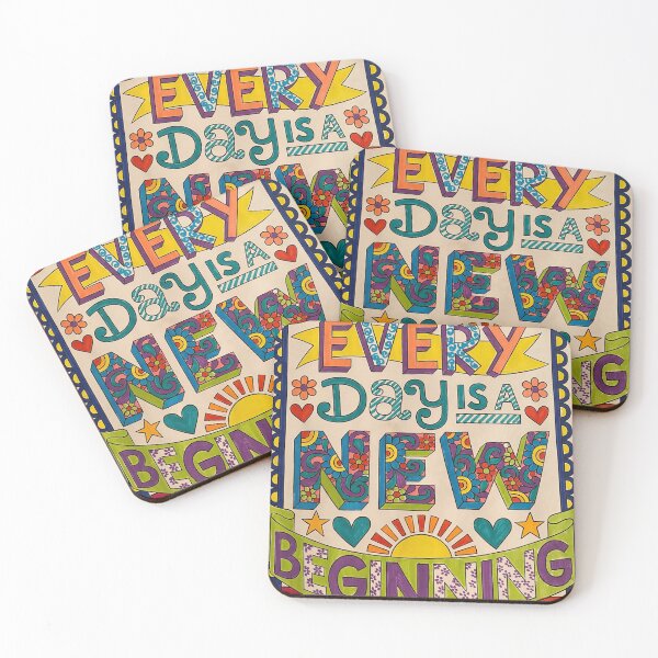 Item preview, Every Day is a New Beginning  designed and sold by Radhika Rathore.