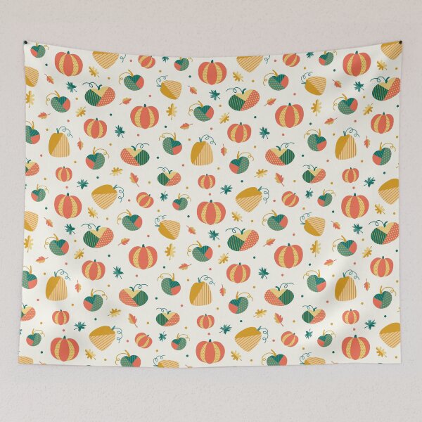 Item preview, Patchwork Pumpkins 2 designed and sold by AllyArtDesigns.