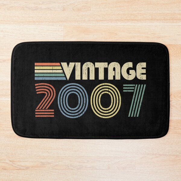 Aperçu de l'œuvre Vintage 2007 13e anniversaire cadeau né en 2007 13 ans créée et vendue par Takatv.