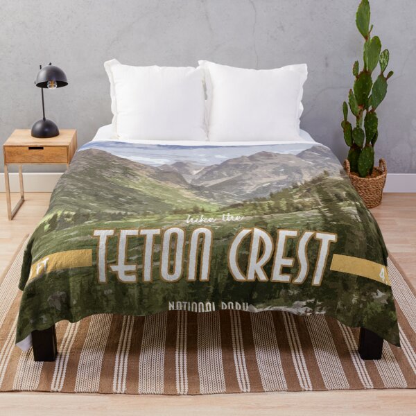 Item preview, Teton Crest vintage looking poster designed and sold by Firandi.