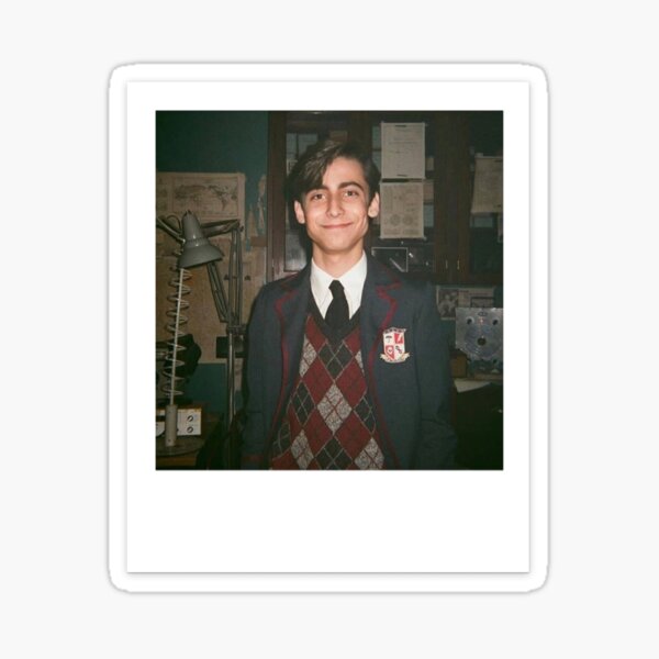 Polaroid de Aidan Gallagher Pegatina