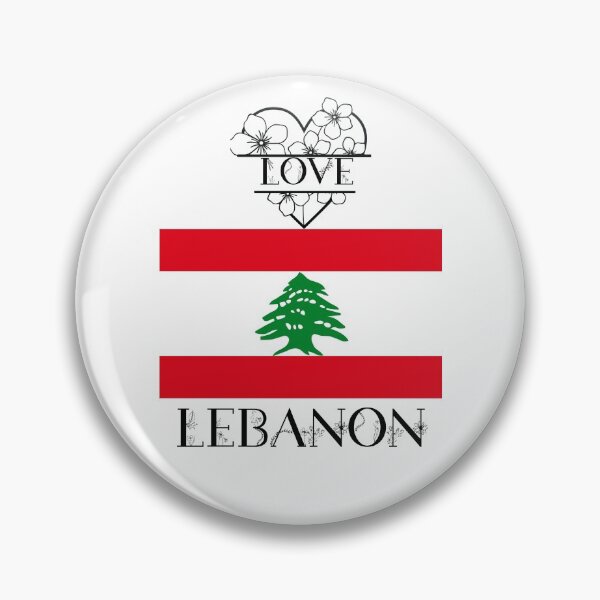 Aperçu de l'œuvre Amour Liban Floral créée et vendue par CreativeEmpires.