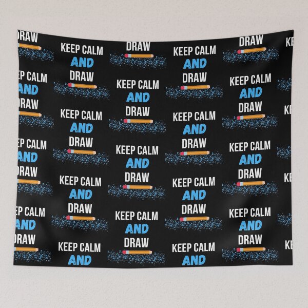 Item preview, Keep Calm and Draw designed and sold by Oreo2020 Creations.