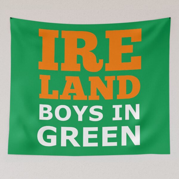 Item preview, Ireland Boys In Green, Orange Lettering designed and sold by irishorbust.