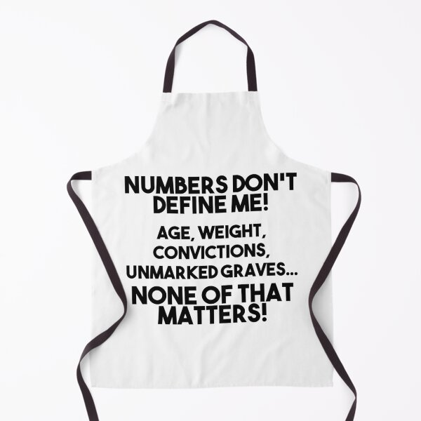 Item preview, Numbers don't define me... designed and sold by BrownRoach.
