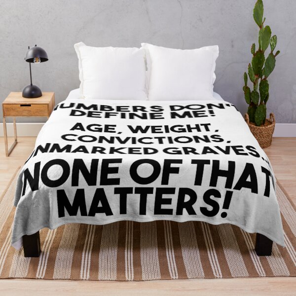 Item preview, Numbers don't define me... designed and sold by BrownRoach.