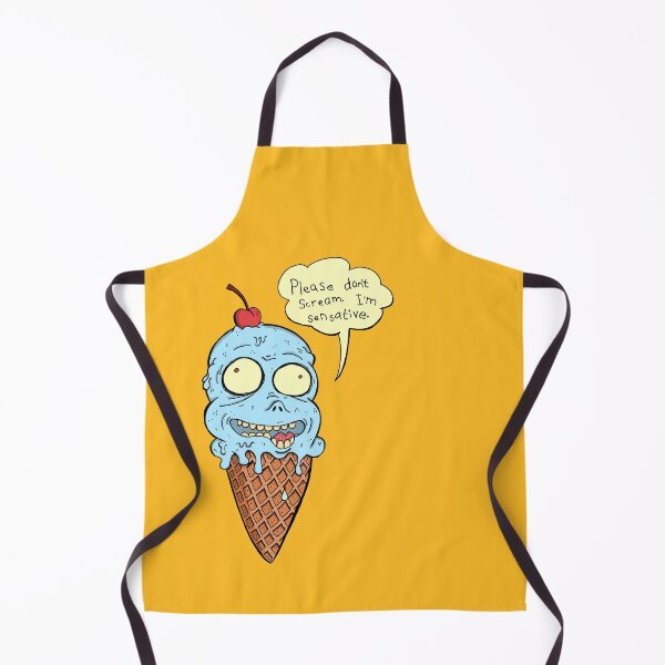 Item preview, Sensitive Summer Ice Cream Creep - Blue designed and sold by AwfulWaflePress.