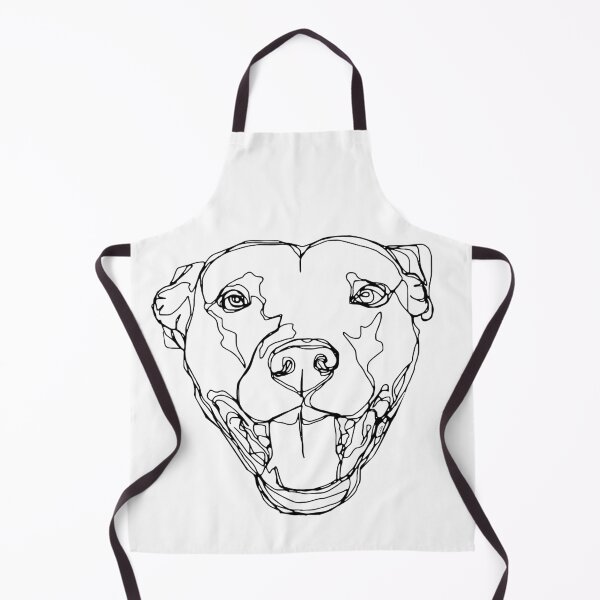 Item preview, Line-work Staffy designed and sold by EmmaQuills.