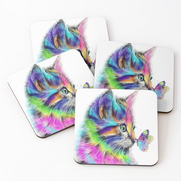 Item preview, Rainbow Kitten designed and sold by Dubage603.