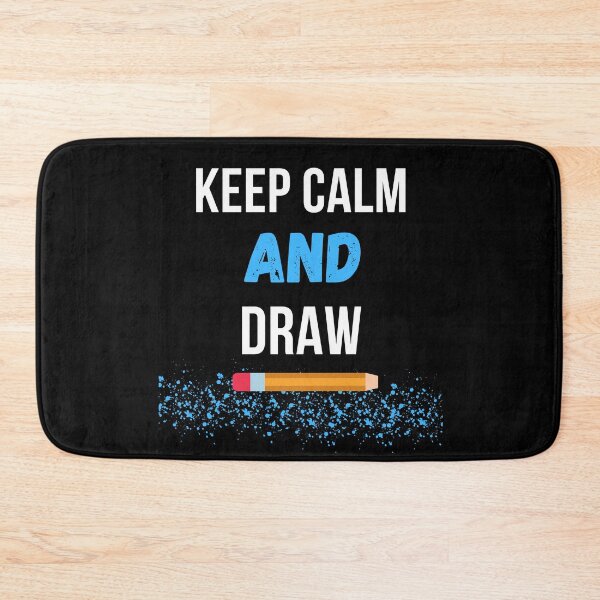 Item preview, Keep Calm and Draw designed and sold by Oreo2020 Creations.