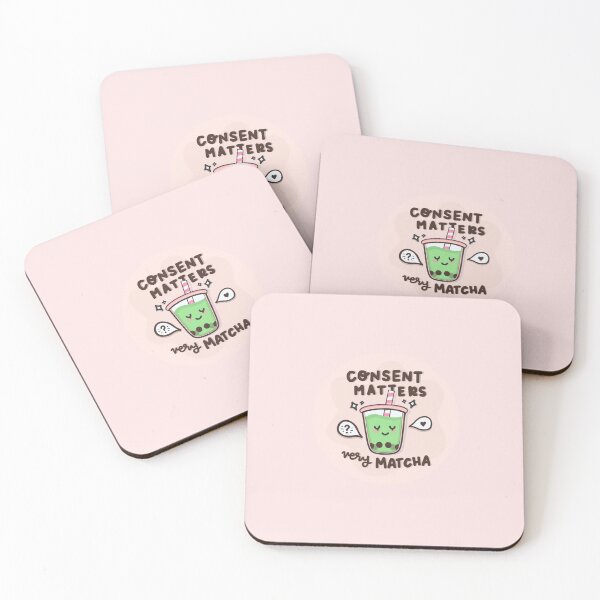 Item preview, Consent x Matcha Boba  designed and sold by tí exhibition.