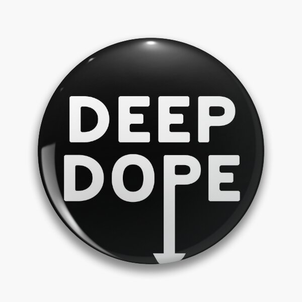 Item preview, Black Deep Dope Circle Logo Circle designed and sold by realishkyle.