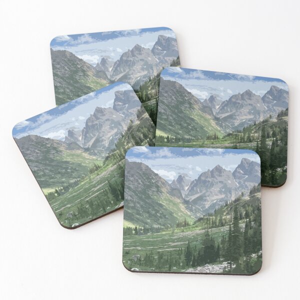 Item preview, Teton Crest vintage illustration designed and sold by Firandi.