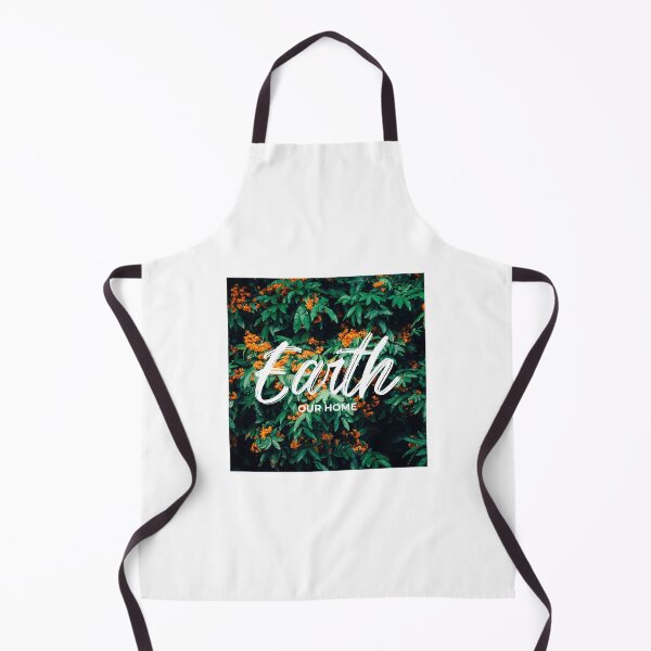 Item preview, Earth Is Our Home, Green Lush Bushes With Orange Flowers designed and sold by NebulaDesigns86.