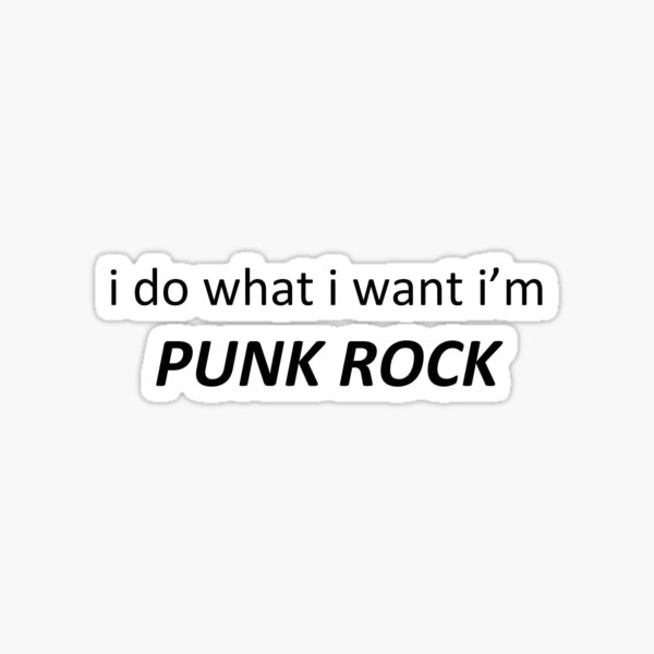 Artikel-Vorschau von Ich mache was ich will Ich bin Punkrock, designt und verkauft von ETDShops.