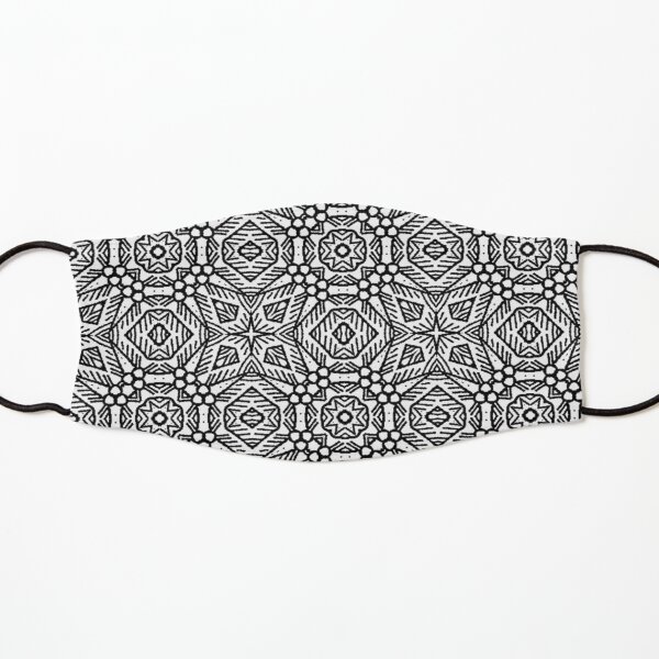 Black and White No.1 Kids Mask