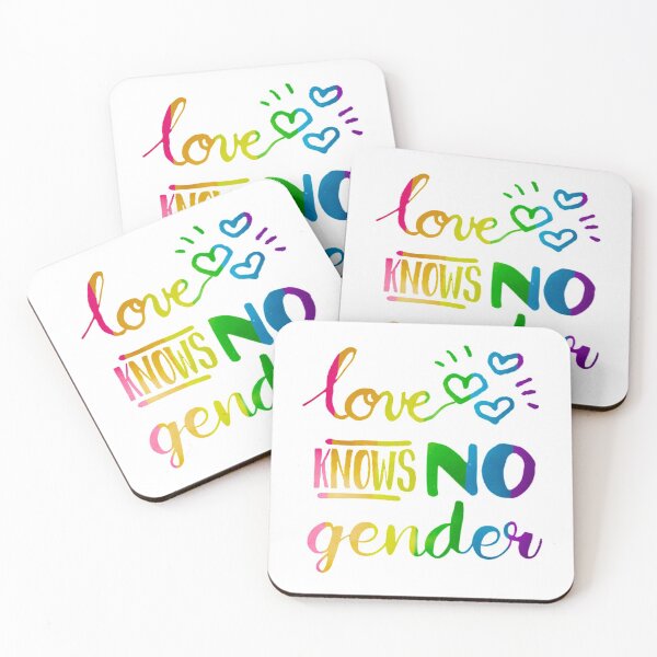 Item preview, Love knows no gender lgbtq designed and sold by lacm2020.