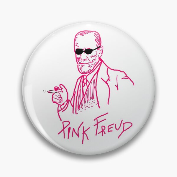 Aperçu de l'œuvre Freud rose créée et vendue par NeuroNotes.