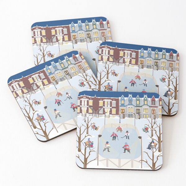 Item preview, Hockey Montreal Scene designed and sold by johannadinardo.