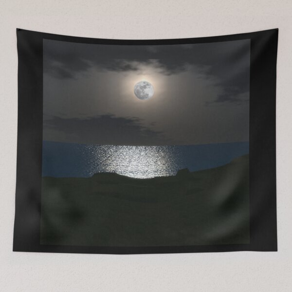 Item preview, breathe taking  moon lit night on second life designed and sold by The Poette.