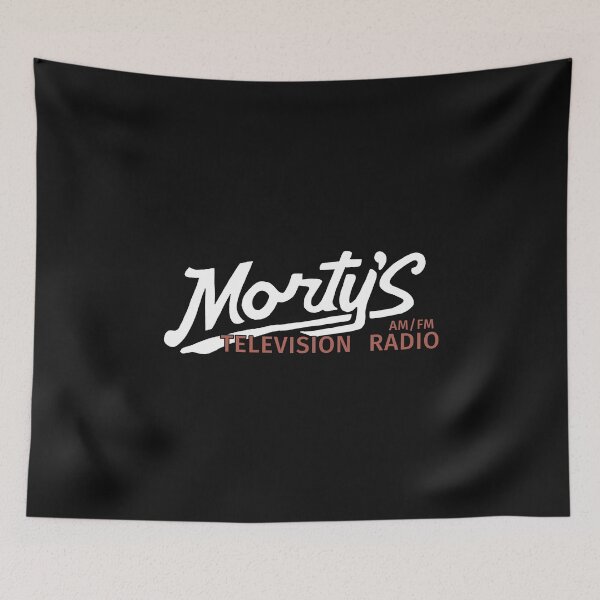 Item preview, Morty's Television & Radio - The Umbrella Academy designed and sold by SedgeWren.