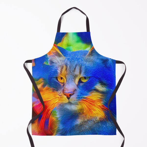 Item preview, Artificial neural style flower wild cat designed and sold by blackhalt.