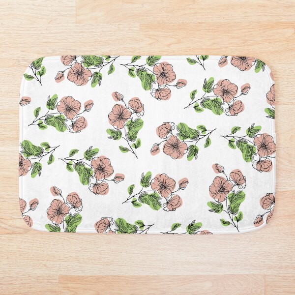 Item preview, Wildflower Pattern (on white) designed and sold by Apparelly.