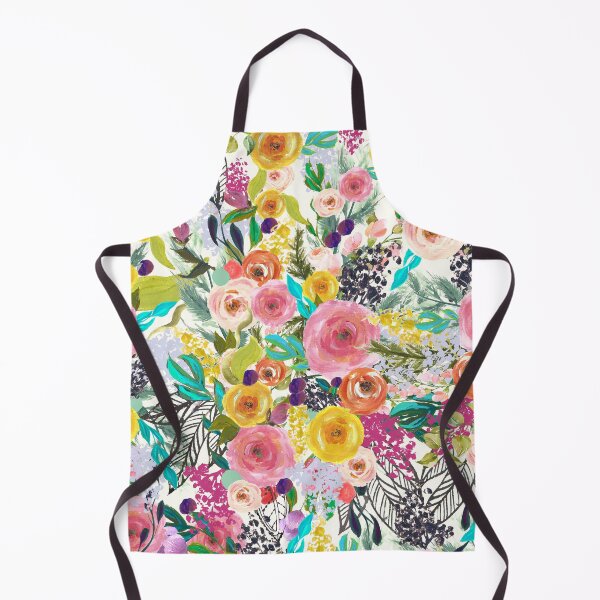 Item preview, Autumn Blooms Colorful Floral Painting Print designed and sold by The Artwerks.