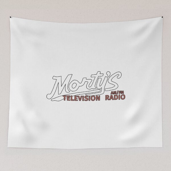 Item preview, Morty's Television & Radio - The Umbrella Academy designed and sold by SedgeWren.