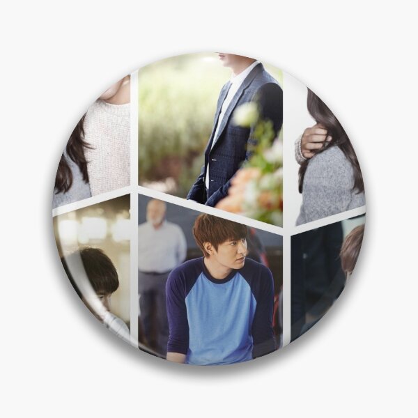 Lee Min Ho Handsome Collage Pin