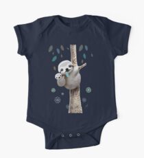 Baby Sloth Daylight One Piece - Short Sleeve