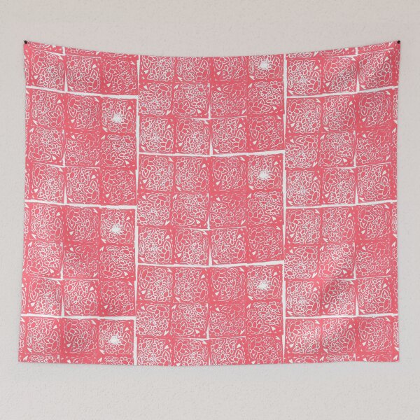 Item preview, Red Flowerpower designed and sold by Stella Harvey.