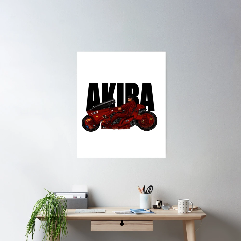 kaneda riding his motorbike from akira 