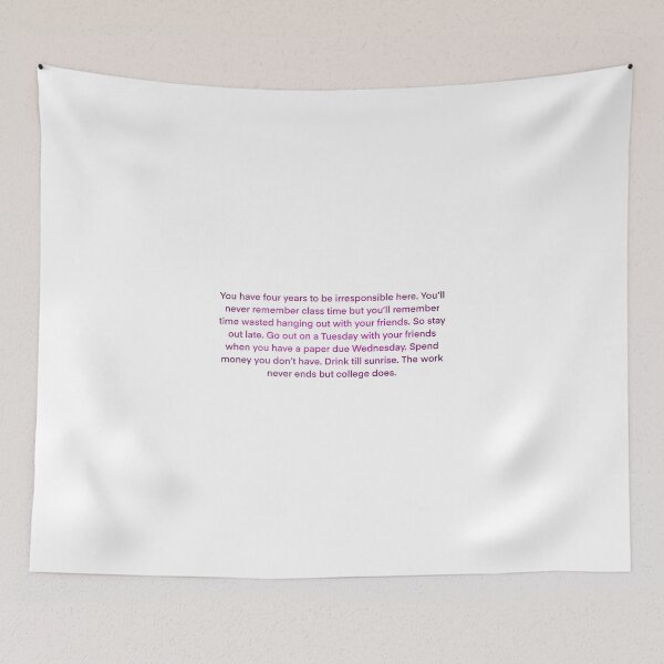 Item preview, College Sticker designed and sold by Lauren Rosenberger.