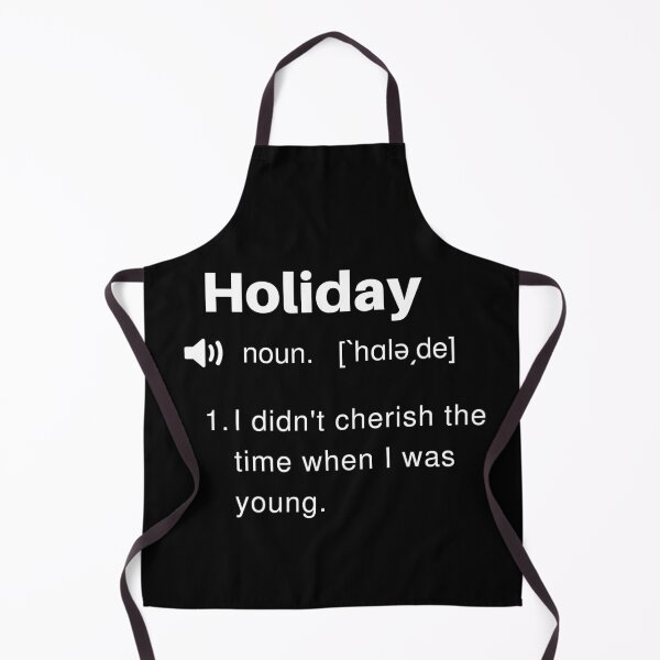 Item preview, Funny Holiday Definition designed and sold by Sleepy Cat Design.