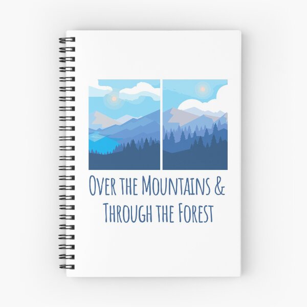 Item preview, Over the Mountains and Through the Forest designed and sold by Adventure Alberta.
