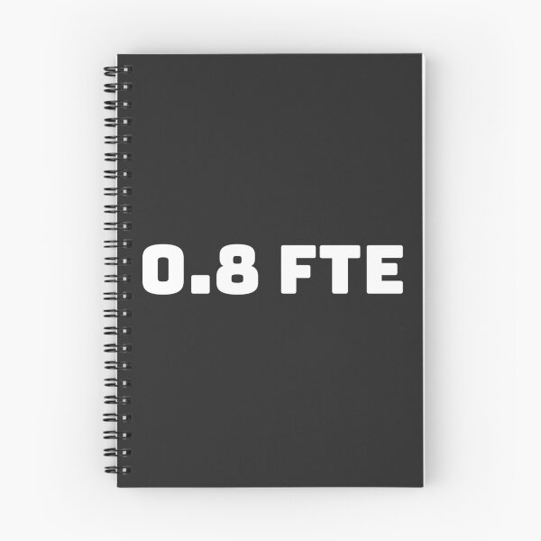 Item preview, Just a number - 0.8 FTE designed and sold by vonLotto.