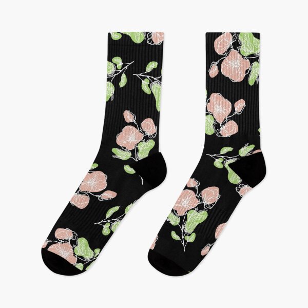 Item preview, Wildflower Pattern (on dark items) designed and sold by Apparelly.