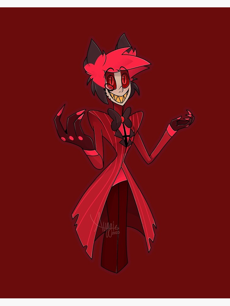 Set of four standees of Alastor from hazbin hotel mail.ddgusev.soisweb ...