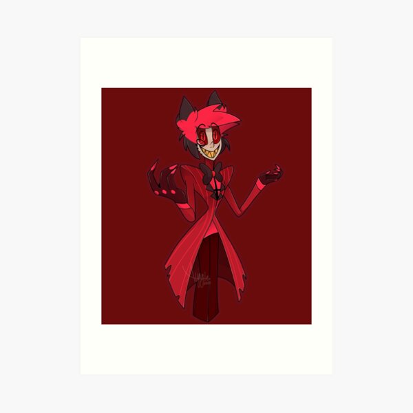 Alastor Hazbin Hotel Art Print For Sale By Jaydenmattie Redbubble